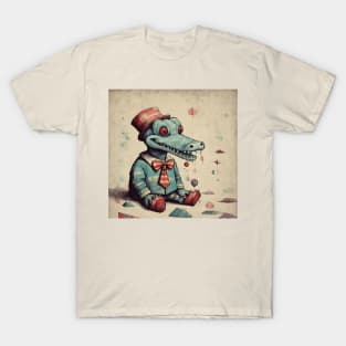 Crocodile cute retro T-Shirt